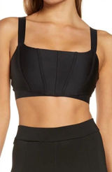 Alo Airlift Corset Sports Bra Black Size Small Photo 0