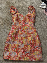 Lulus Dress Floral Mini multi color Photo 0