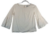 Madewell‎ Striped Bell Sleeve Blouse Cotton Top Boho Romantic XS Photo 0