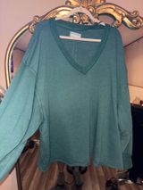 Free People Venice V-Neck Sweatshirt Photo 0