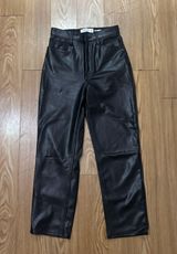 Abercrombie Leather Vegan Pants Photo 0