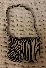 Brandy Melville Women's Zebra Bag Photo 0