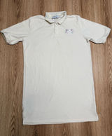 Adidas Originals Floral Embroidered Terry‎ Polo Dress Women's L Cream Photo 0
