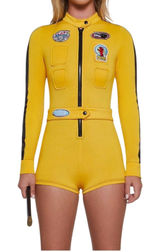 Dolls Kill Revenge Assassin Halloween Costume Jumpsuit By Trick N Treatz L NWT Photo 0