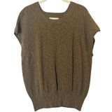 by Together Over and Out Short sleeved knit sweater crew neck sz. S in Green Photo 0