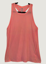 57‎ | Athleta High Neck Racerback Athletic Tank Top Coral Pink Womens Small Photo 0