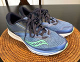 Saucony everun kinvara 9 Blue and Green Athletic‎ Sneakers Photo 0