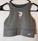 Nike Angel City‎ Dri-FIT Sports Bra Gray Activewear Size Small Photo 0