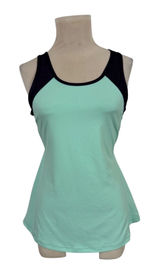 FILA Sport Women's Mint Green Black Racerback Athletic Tank Top Size‎ L Photo 0