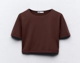 Zara Brown Women’s Top Photo 0