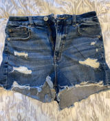 American Eagle Curvy High-Rise Shorts Shortie Jean 6 Photo 0