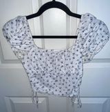Blue Flower Top Photo 0