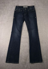 bke‎ payton jeans low rise bootcut 27L flare 33.5 in inseam Photo 0