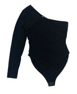 Tiger Mist Bodysuit Small Black One Sleeve Sexy Clubwear Y2K Party‎ Photo 0