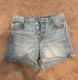 High Waist Jean Shorts Photo 0