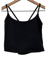 Born Primitive Women Sports Bra Sz L Black Criss Cross Back Padded Athletic Gym Photo 0