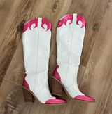 Cowgirl Boots!! White Size 8 Photo 0