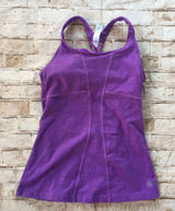 Athleta Purple Heather Sodha Tank Top Yoga‎ Workout XXS Photo 0