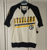 NWT NFL‎ Team Apparel G-III For Her Carl Banks Pittsburgh Steelers Hoodie Medium Photo 0