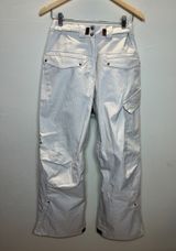 Columbia Women's Size S Gray Convert Omni Tech Houndstooth Snowboard Pants EUC Photo 0