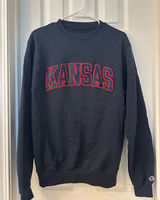 Kansas Crewneck Champion Jayhawks Photo 0