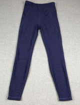 Savage X Fenty Leggings Womens L Purple Animal Print Ankle Sport Stretch Yoga Photo 0