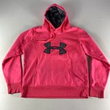 Under Armour Hoodie Womens XS Pink UA‎ Fleece Hooded Sweatshirt Storm Women's Photo 0