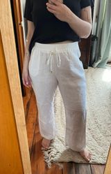 White Linen Pants Photo 0
