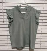 Interview Top Green Size L Photo 0