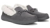 Vionic Claribel Faux Fur Lined Slippers Slate Grey Suede Orthotic Womens 9.5 M Photo 0