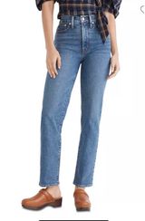 Madewell The Perfect Vintage Straightleg Crop Jeans Size 26 Photo 0
