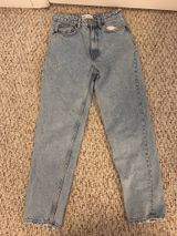 ZARA Mom Jeans Size 4 Photo 0