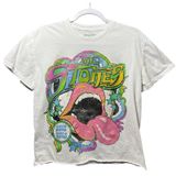 Rolling Stones Some Girls Graphic‎ T-Shirt White Neon Tongue Cropped M 2023 Photo 0