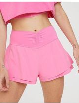 ruched flowy shorts Photo 0