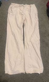 Brandy Melville pink and white striped pants Photo 0