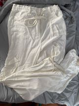 Sincerely Jules White Cargo Pants Photo 0