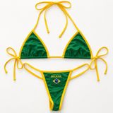 Brazil Bikini Green Size XL Photo 0
