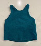 Beyond Yoga Focus Cropped Tank Blue Green Spacedye In XS‎ Photo 0