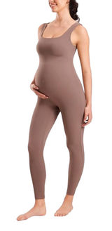 Maternity Jumpsuit Natrelax Sleeveless Athleisure Yoga Travel Stretch Casual Photo 0