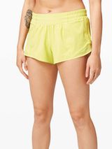 Lululemon Hotty Hot Short II 2.5” Women’s‎ Size 6 Yellow Running Athletic Shorts Photo 0
