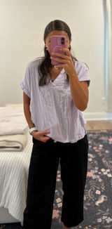Pact Coastal Daily 100% Organic Cotton Top Size XS/S Photo 0