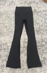 Gray  Bootcut Leggings Photo 0
