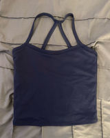 navy blue athletic tank Size XS Photo 0