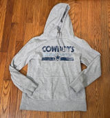 Fanatics Dallas Cowboys‎ Hoodie Sweatshirt Grey Women’s Small Photo 0