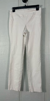 Spanx Women’s White Classic Fit Pull On Pants Size Medium EUC Photo 0