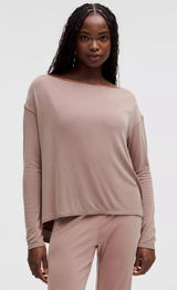 NWT Lululemon Softstreme Off-The-Shoulder Long-Sleeve Shirt relaxed fit size xs Photo 0