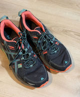 Asics Gel-Venture 5 Black Orange 9.5 Womens Trail Running Shoes T5N8N Sneaker Photo 0