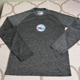 Adidas Ultimate Tee Philadelphia Basketball 76ers long sleeve climalite shirt Photo 0