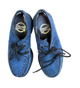 Demonia demonias women’s unisex 8/8.5 blue black platform vintage y2k goth Photo 0