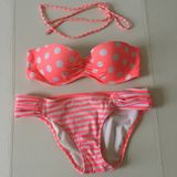 Victoria's Secret Bright Coral Bikini Photo 0